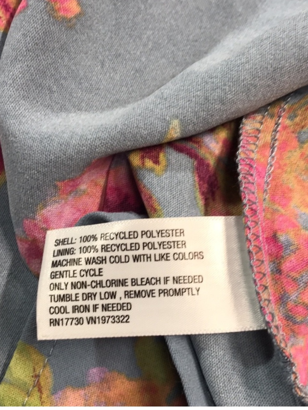 Floral Ruffle Square-Neck Maxi Dress in Blue XXS Wild Fable | NWT - Picture 9 of 9